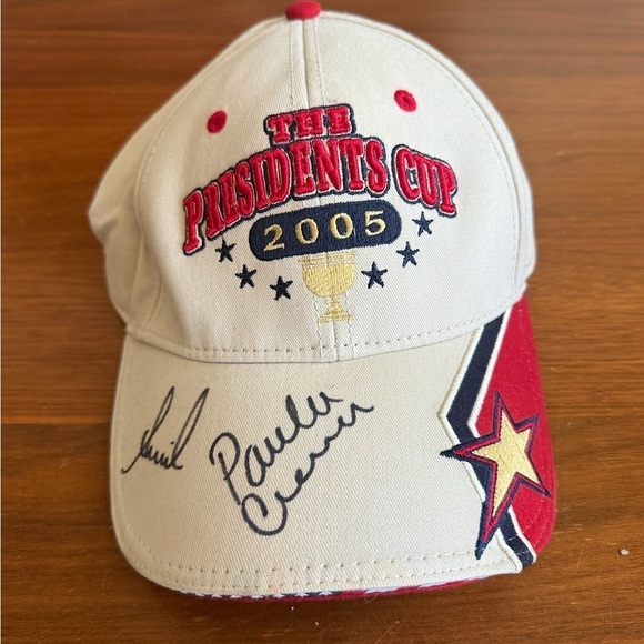 Other - Presidents Cup 2005 Autographed Cap